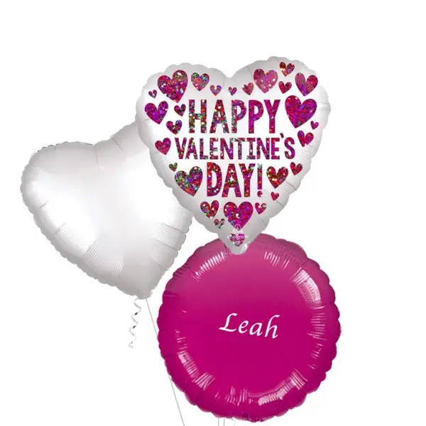 Satin Sequins Valentine Balloon