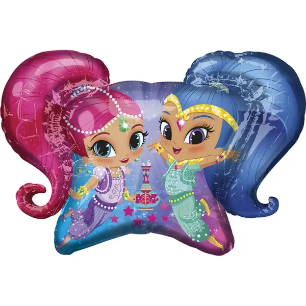 Shimmer and Shine Supershape Balloon