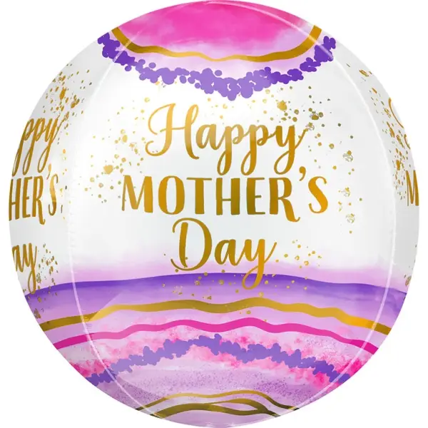 Mothers Day Water Colour Orbz Balloon